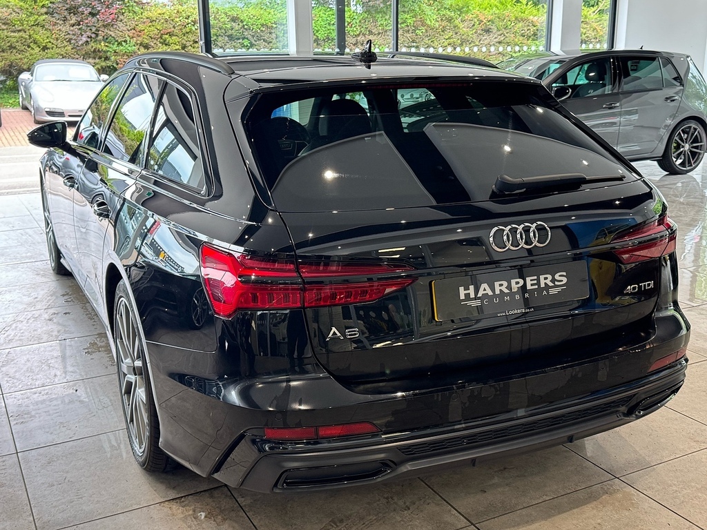 Audi A6 Avant 2.0 Tdi 40 Black Edition Estate S Troni Black #18