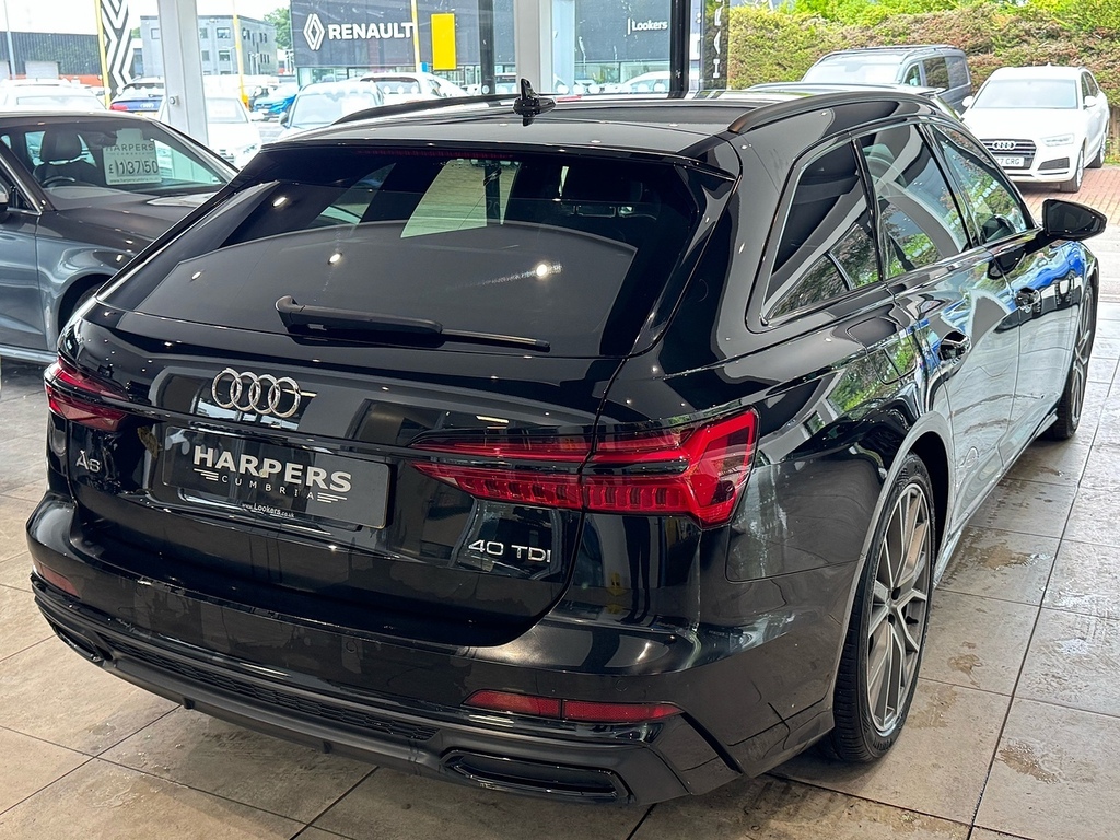 Audi A6 Avant 2.0 Tdi 40 Black Edition Estate S Troni Black #19