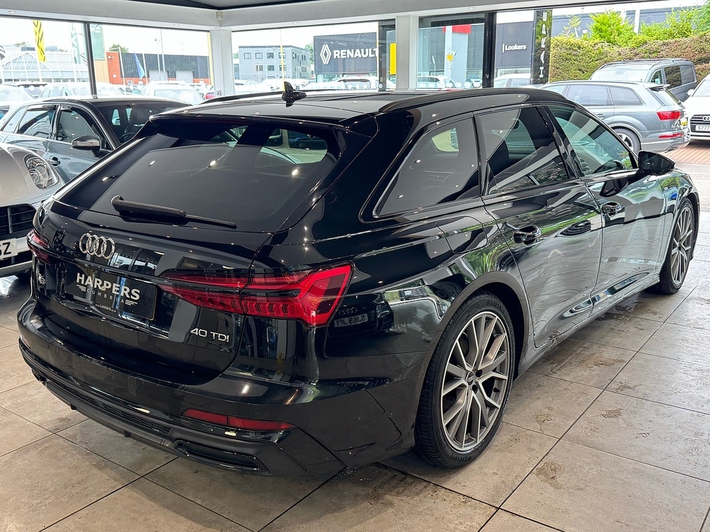 Audi A6 Avant 2.0 Tdi 40 Black Edition Estate S Troni Black #20