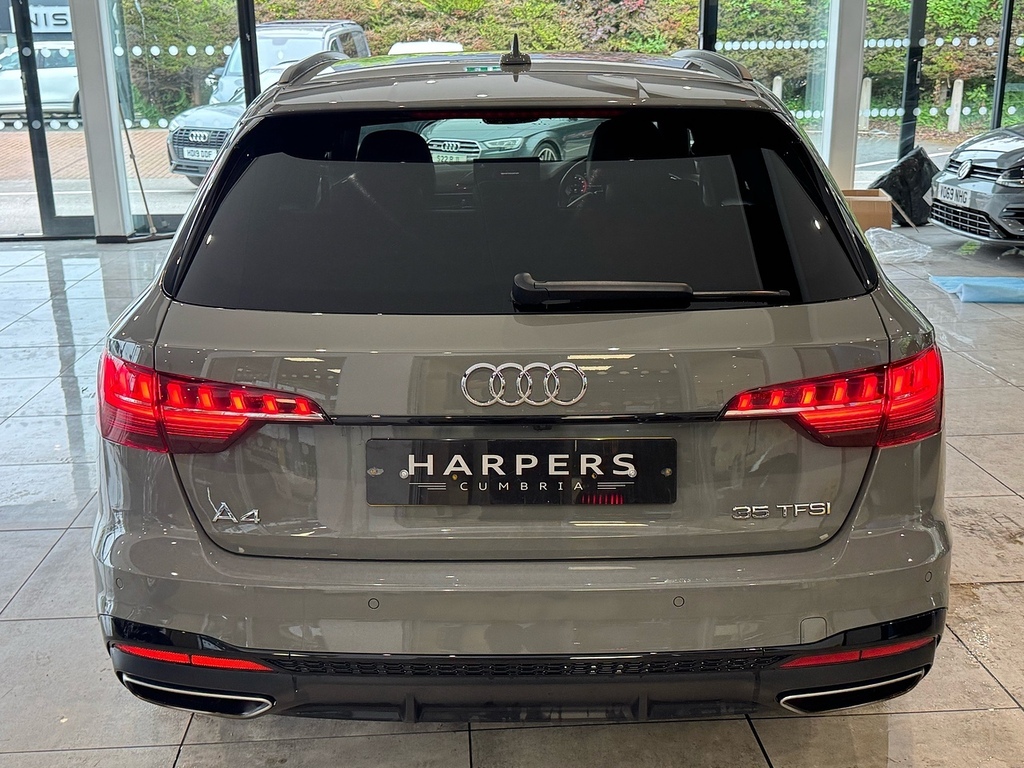 Audi A4 Avant 2.0 Tfsi 35 Black Edition Estate S Tron Grey #4