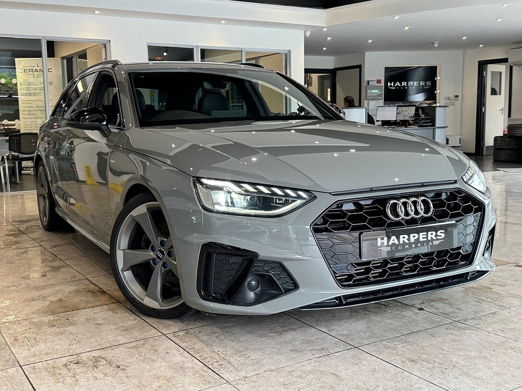 Audi A4 Avant 2.0 Tfsi 35 Black Edition Estate S Tron Grey