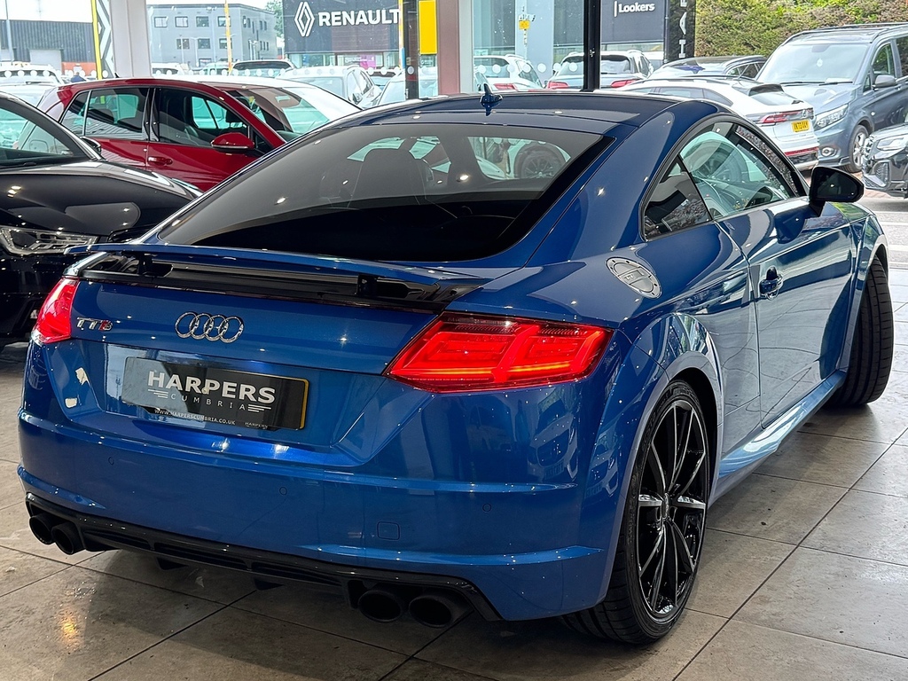 Audi TTS 2.0 Tfsi Black Edition Coupe S Tronic Q Blue #2