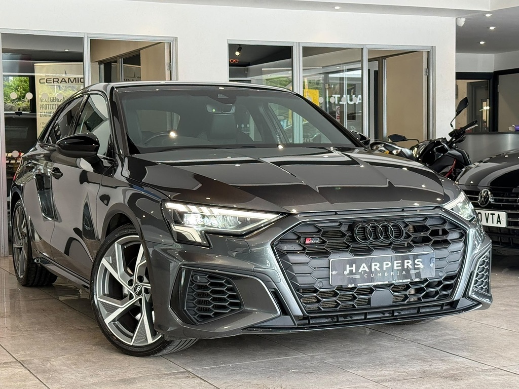 Audi S3 2.0 Tfsi Black Edition Sportback S Tron Grey