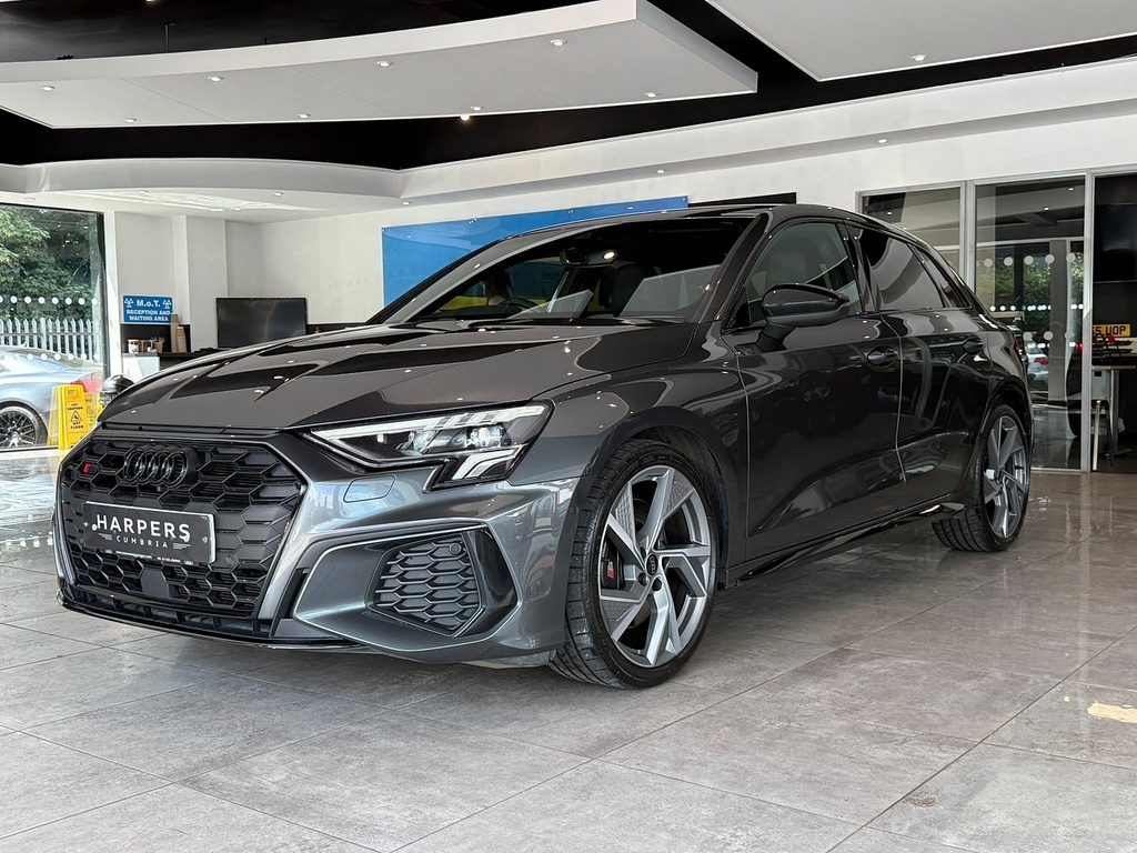 Audi S3 2.0 Tfsi Black Edition Sportback S Tron Grey #3