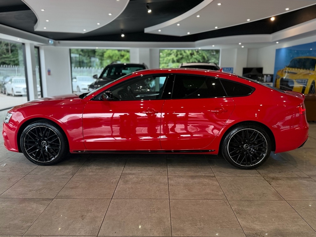 Audi A5 A5 Sportback Tfsi S Line Black Edition Quattro P A Red #4