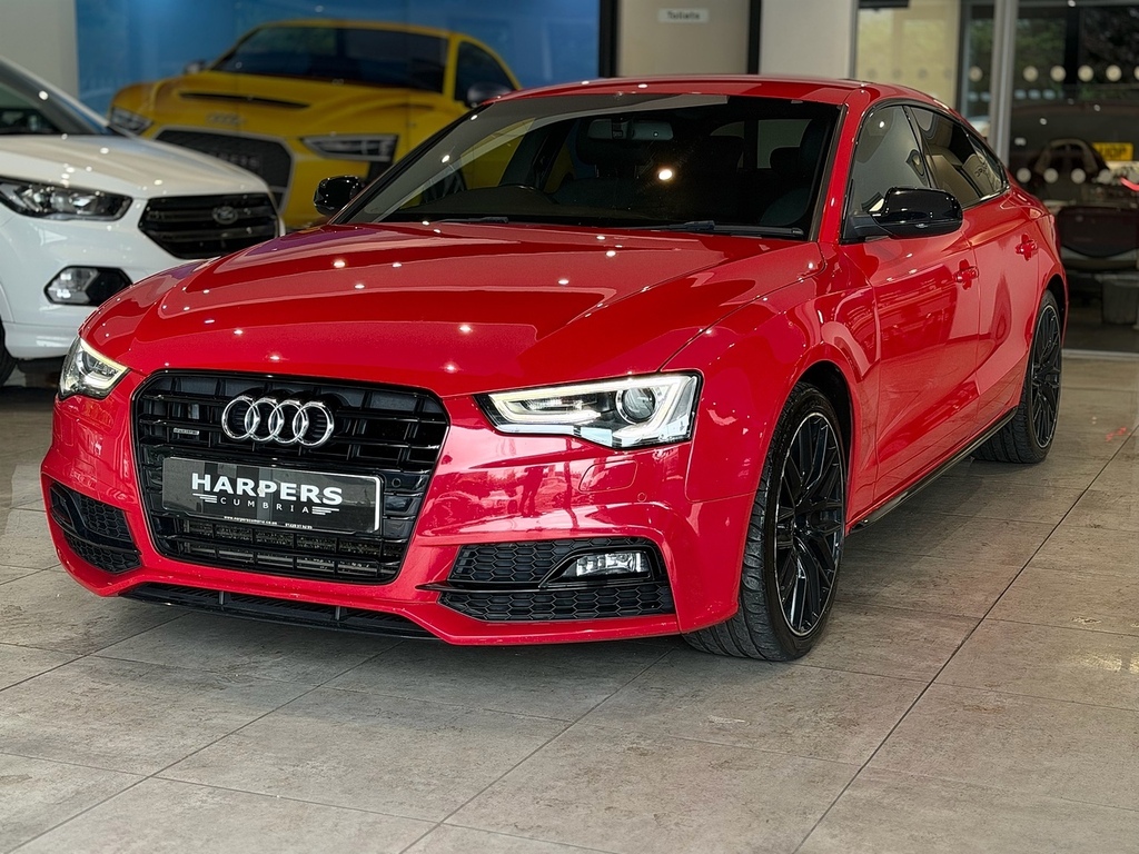 Audi A5 A5 Sportback Tfsi S Line Black Edition Quattro P A Red #3