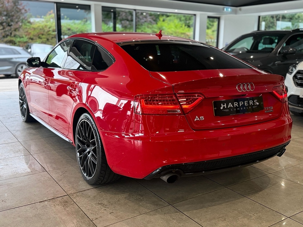 Audi A5 A5 Sportback Tfsi S Line Black Edition Quattro P A Red #5