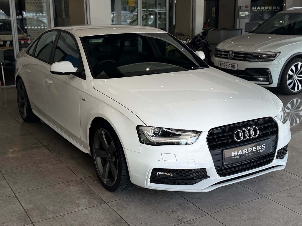 Audi A4 2013 2.0 Tdi Black Edition Saloon Manua Red #12