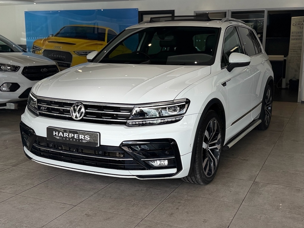 Volkswagen Tiguan 1.5 Tsi Evo R-line Tech Suv Dsg Euro 6 White #3