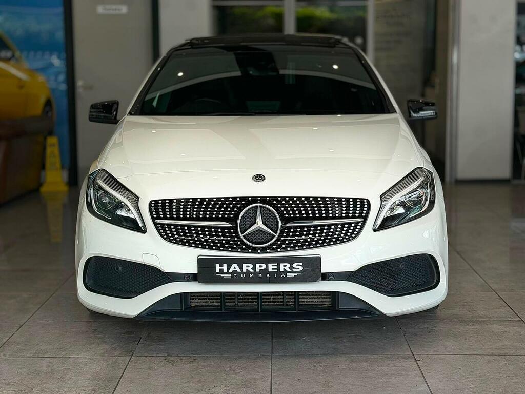 Mercedes-Benz A Class A200d Amg Line Hatchback 2.1 White #2