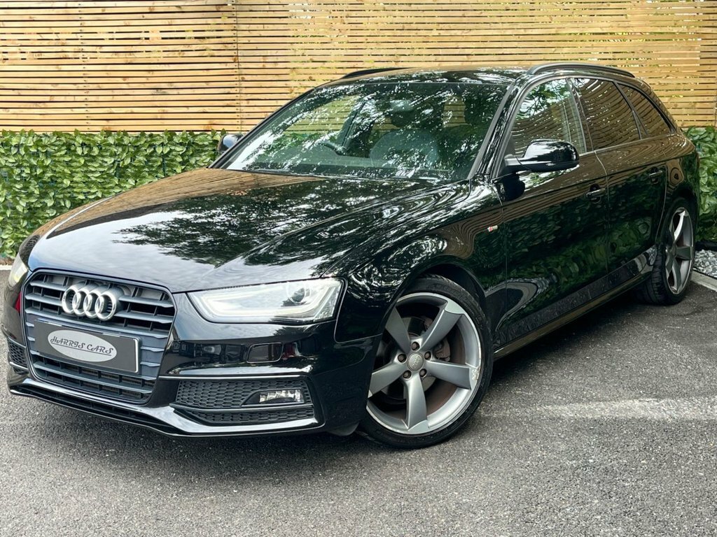 Audi A4 Avant 2L Black Edition Black #3
