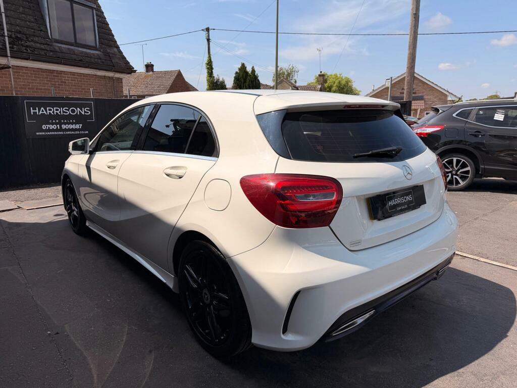 Mercedes-Benz A Class 1.5 A180d Amg Line Euro 6 S S White #4