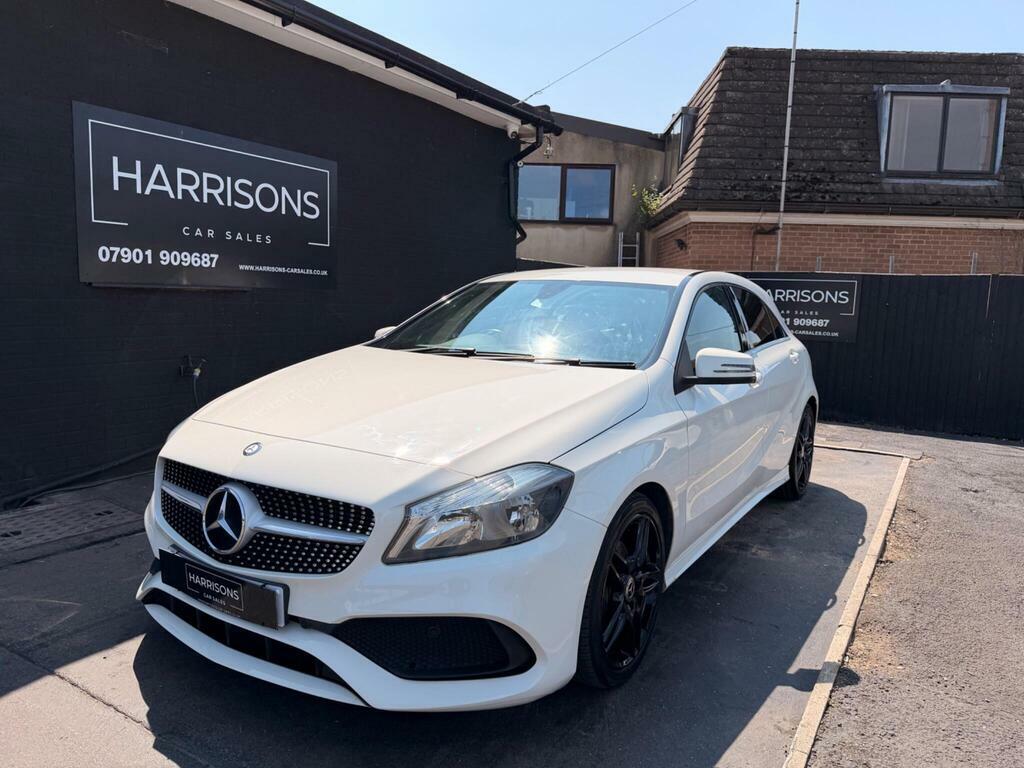 Mercedes-Benz A Class 1.5 A180d Amg Line Euro 6 S S White