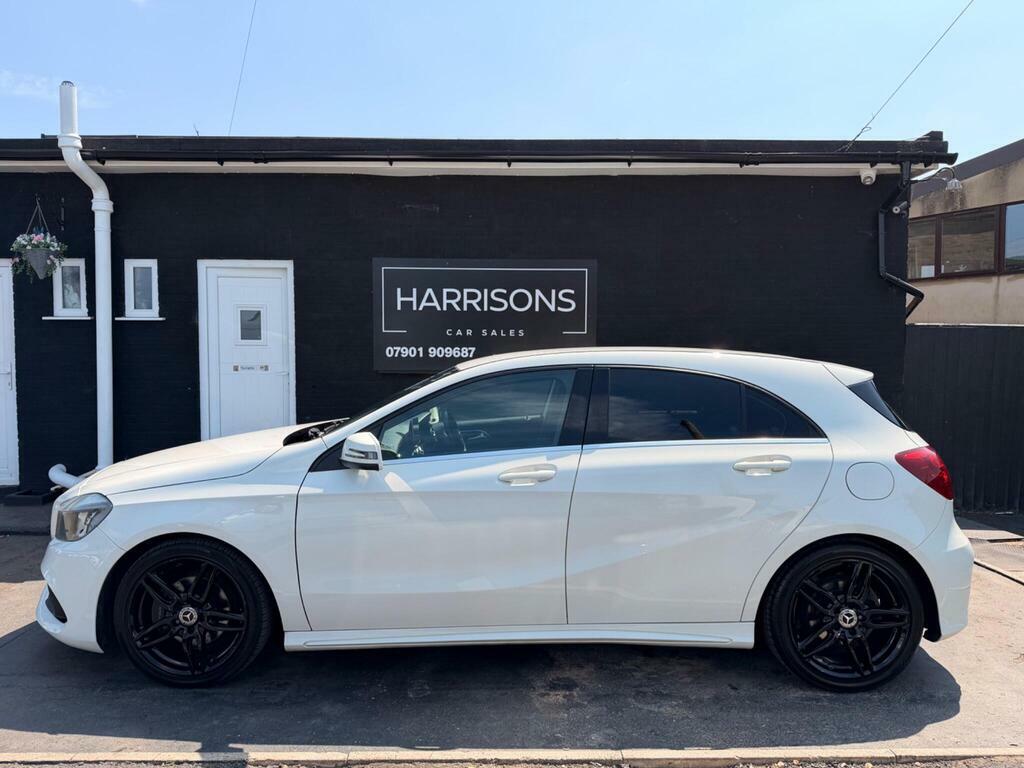 Mercedes-Benz A Class 1.5 A180d Amg Line Euro 6 S S White #3