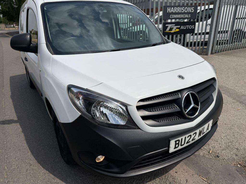 Mercedes-Benz CITAN 1.5 109 Cdi Pure L2 Euro 6 White #2