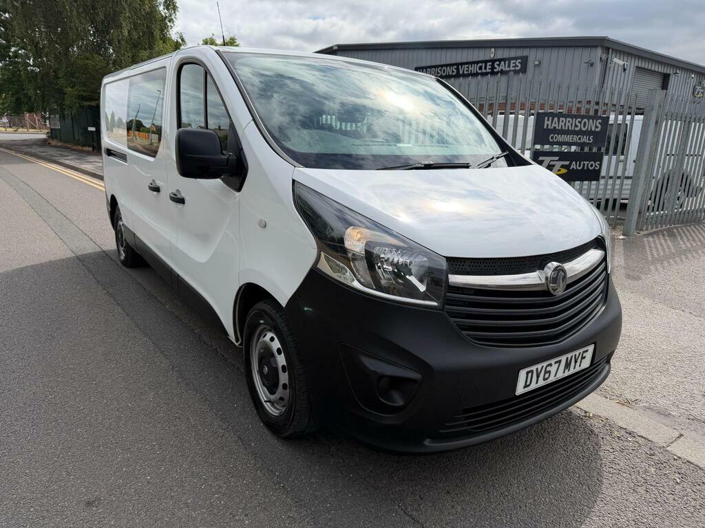 Vauxhall Vivaro 1.6 Cdti 2900 Crew Van L2 H1 Euro 6 White