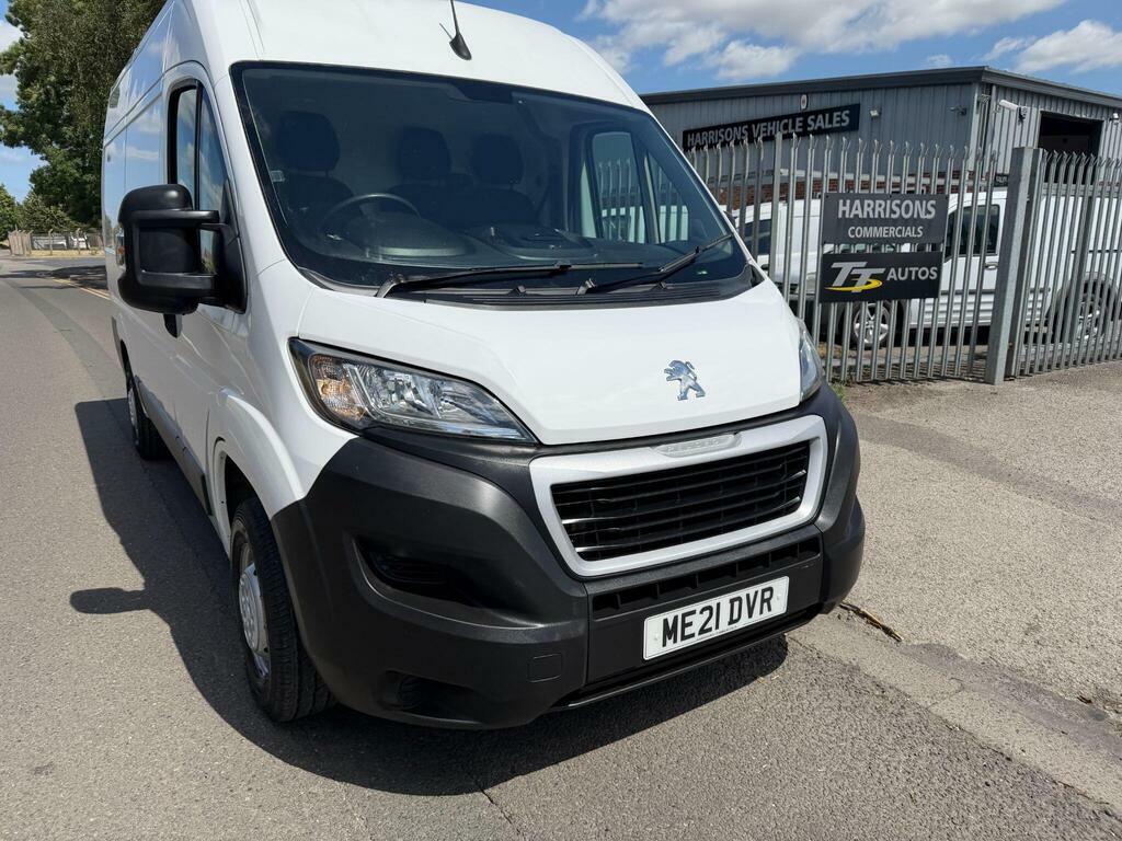 Peugeot Boxer 2.2 Bluehdi 335 Professional L2 H2 Euro 6 S S White #2