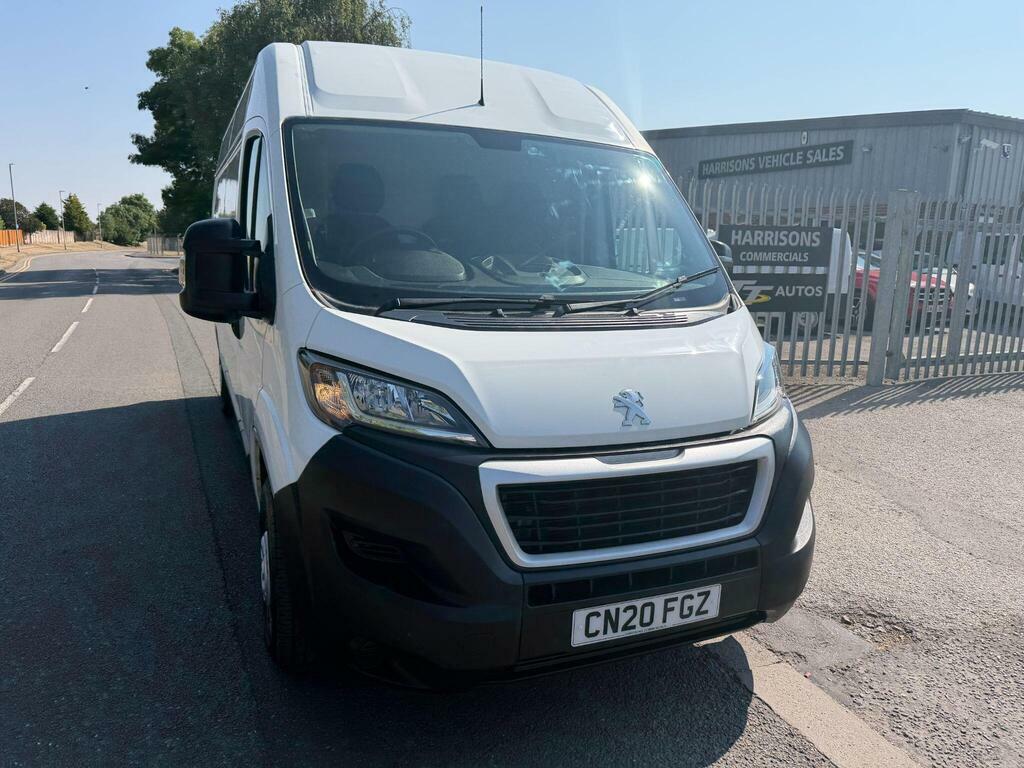 Peugeot Boxer 2.2 Bluehdi 335 Professional L3 H2 Euro 6 S S White #2