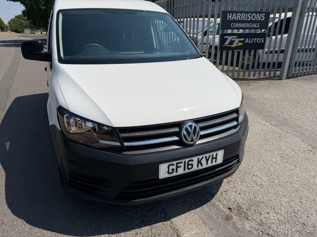 Volkswagen Caddy 2.0 Tdi C20 Bluemotion Tech Startline Swb Euro 6 White #2