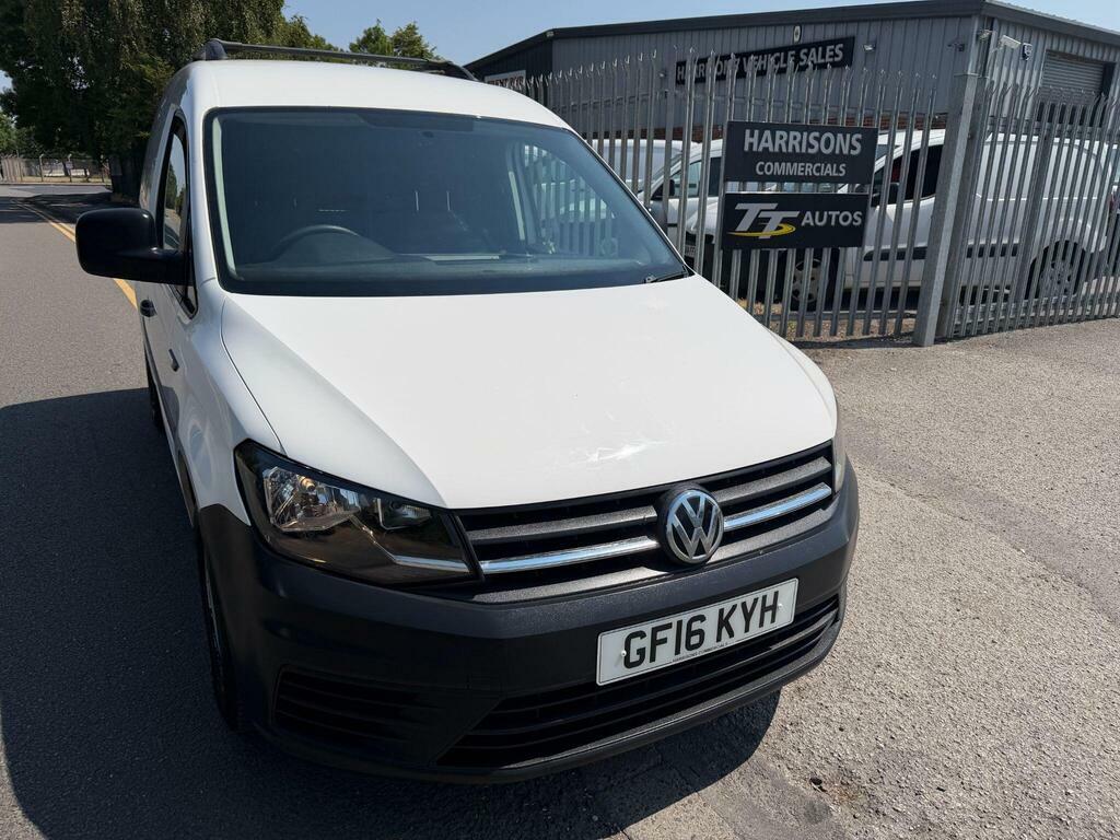 Volkswagen Caddy 2.0 Tdi C20 Bluemotion Tech Startline Swb Euro 6 White