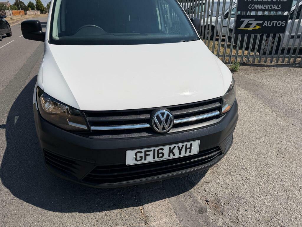 Volkswagen Caddy 2.0 Tdi C20 Bluemotion Tech Startline Swb Euro 6 White #3