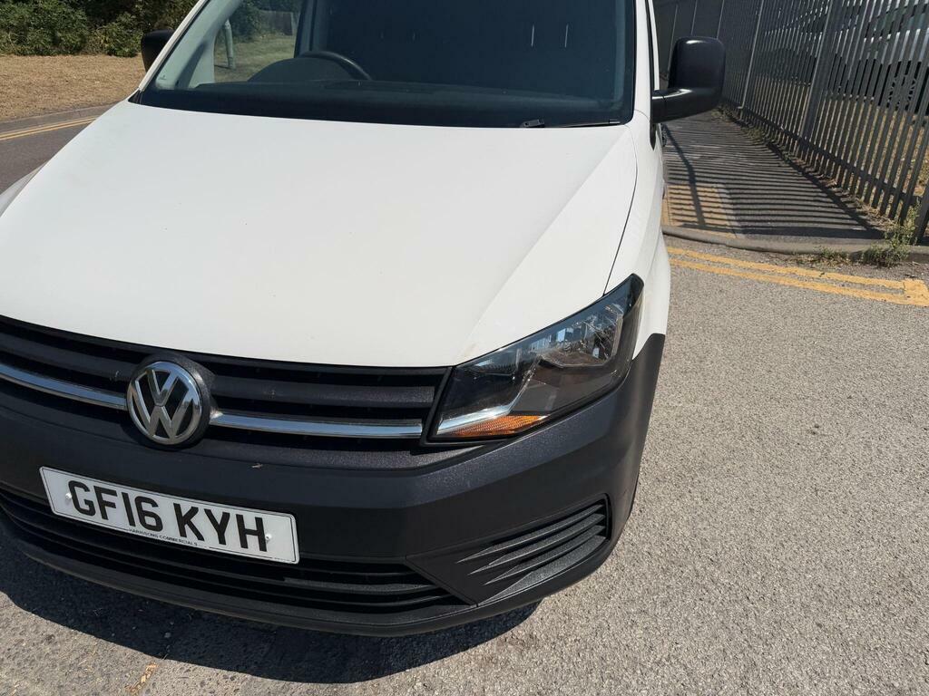Volkswagen Caddy 2.0 Tdi C20 Bluemotion Tech Startline Swb Euro 6 White #4