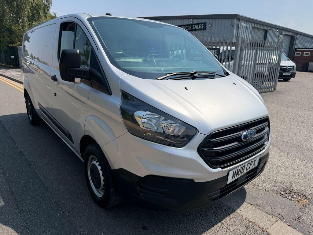 Ford Transit Custom 2.0 300 Ecoblue L2 H1 Euro 6 Silver