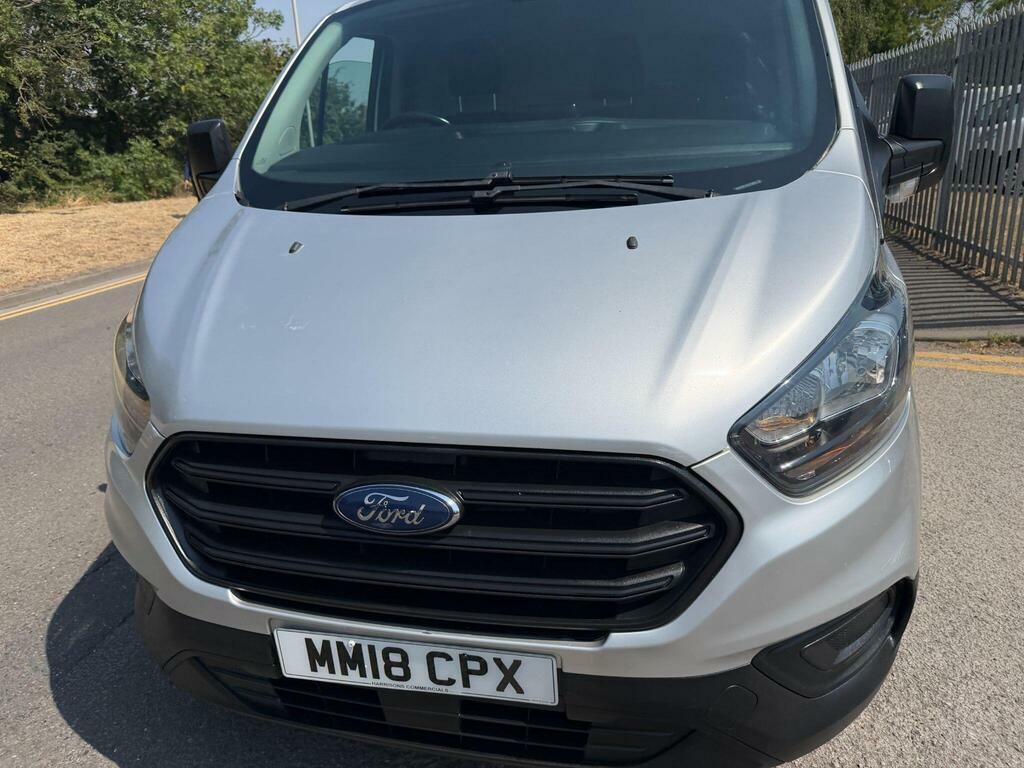 Ford Transit Custom 2.0 300 Ecoblue L2 H1 Euro 6 Silver #5