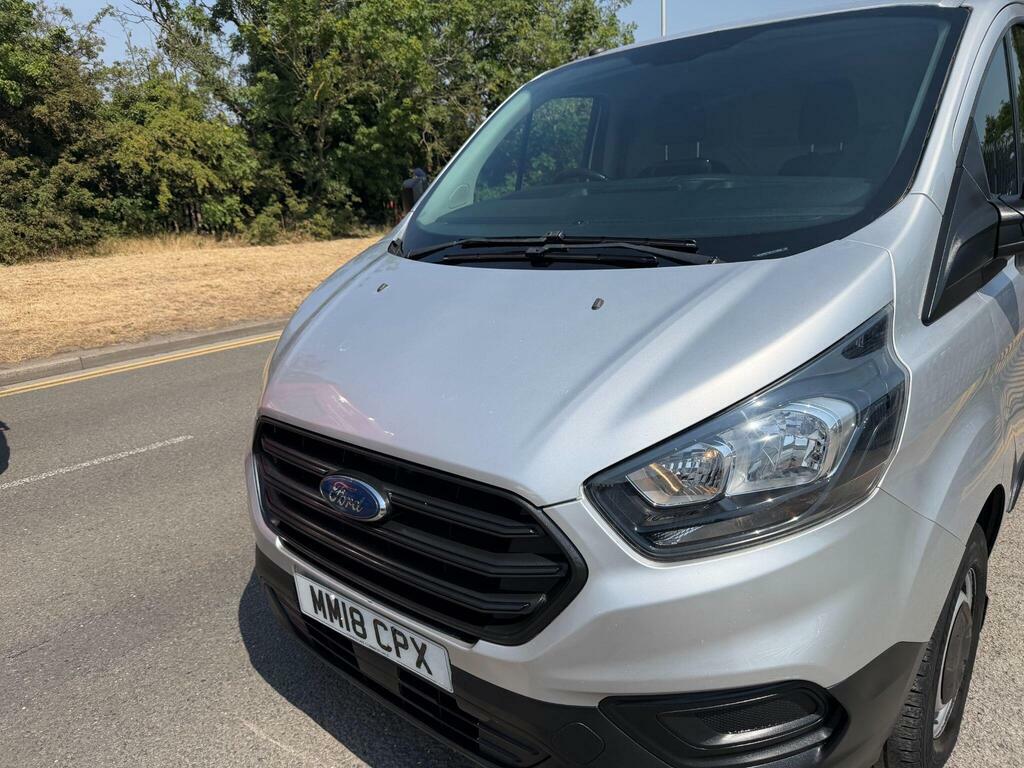 Ford Transit Custom 2.0 300 Ecoblue L2 H1 Euro 6 Silver #6