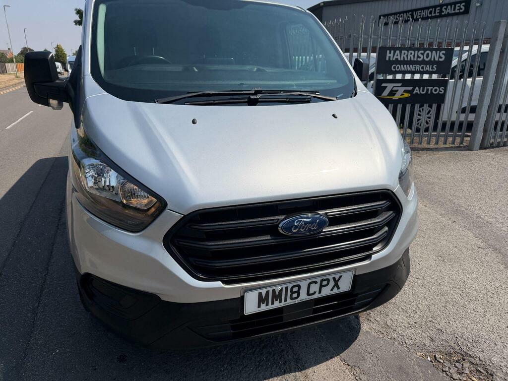 Ford Transit Custom 2.0 300 Ecoblue L2 H1 Euro 6 Silver #3