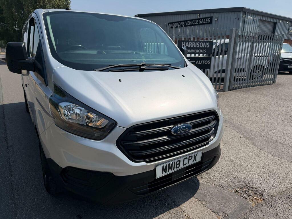 Ford Transit Custom 2.0 300 Ecoblue L2 H1 Euro 6 Silver #2