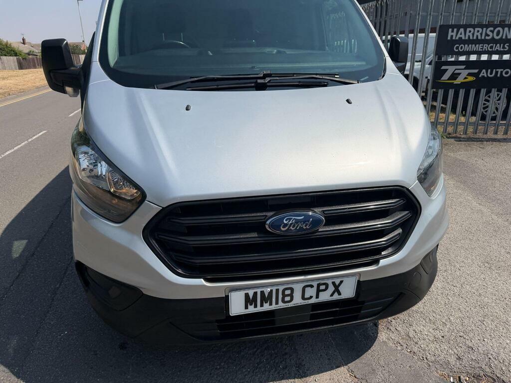 Ford Transit Custom 2.0 300 Ecoblue L2 H1 Euro 6 Silver #4