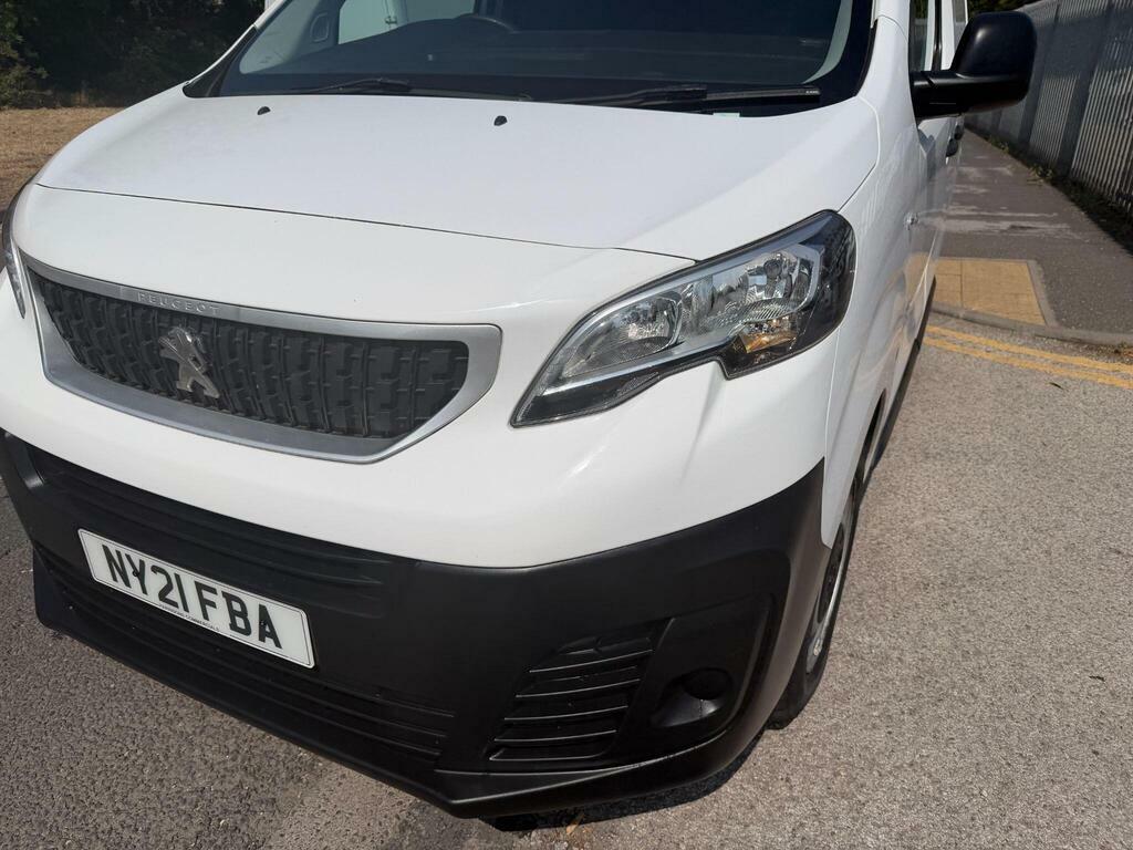 Peugeot Expert 2.0 Bluehdi 1400 Professional Standard Panel Van M White #2