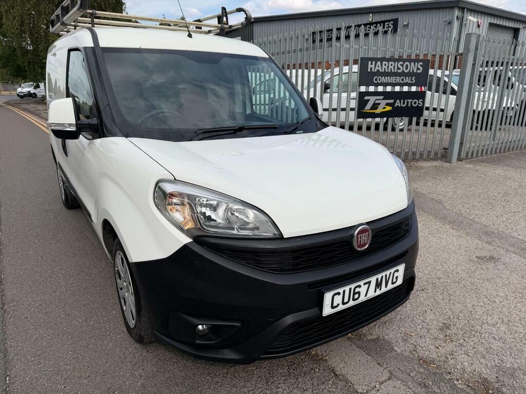 Fiat Doblo 1.3 Multijetii Sx L1 H1 Euro 6 White #2