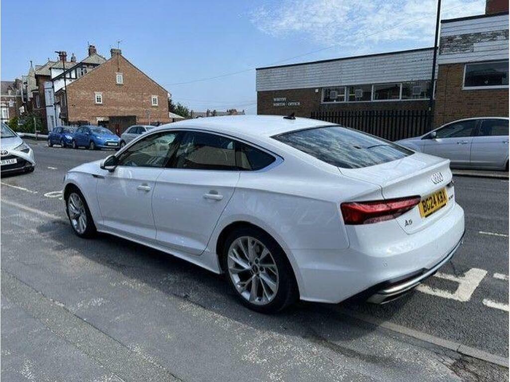 Audi A5 2.0 Tfsi 35 Sport Sportback S Tronic Euro 6 S S BG24KBX White #6