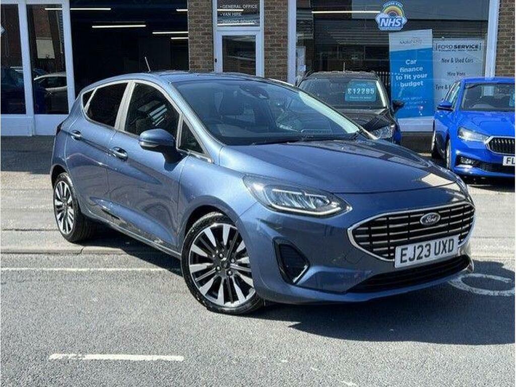 Ford Fiesta 1.0T Ecoboost Mhev Titanium X Euro 6 S S EJ23UXD Blue #3