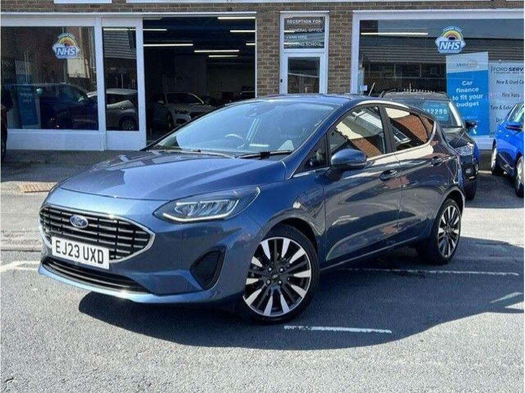 Ford Fiesta 1.0T Ecoboost Mhev Titanium X Euro 6 S S EJ23UXD Blue #2