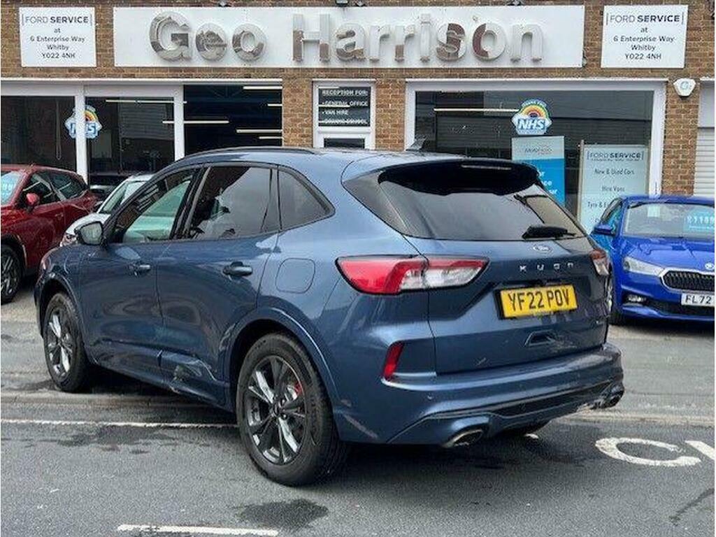 Ford Kuga 2.5 Ecoboost Duratec 14.4Kwh St-line Cvt Euro 6 S YF22POV Blue #4