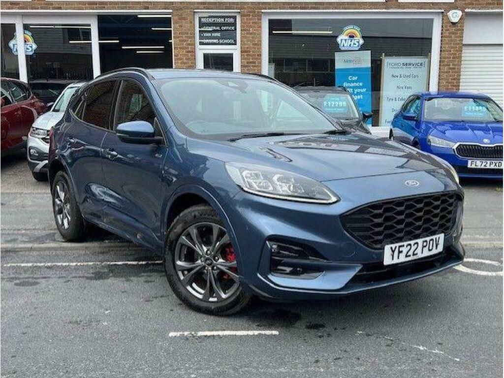 Ford Kuga 2.5 Ecoboost Duratec 14.4Kwh St-line Cvt Euro 6 S YF22POV Blue #5