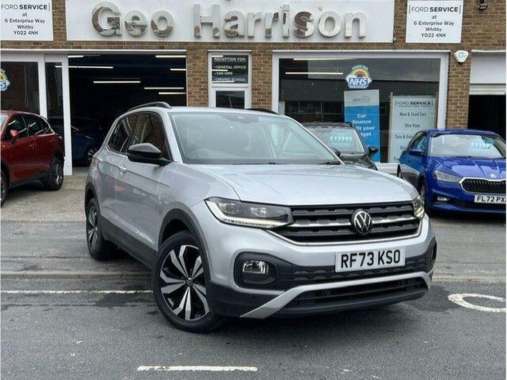 Volkswagen T-Cross 1.0 Tsi Black Edition Euro 6 S S Silver #6