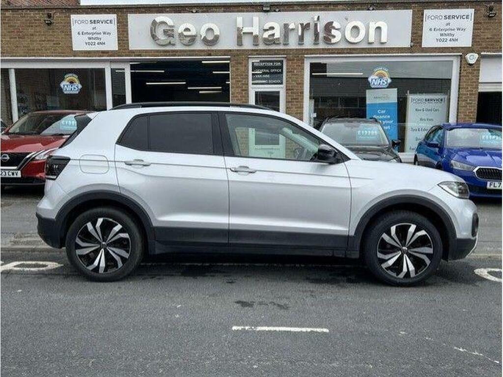 Volkswagen T-Cross 1.0 Tsi Black Edition Euro 6 S S Silver #2