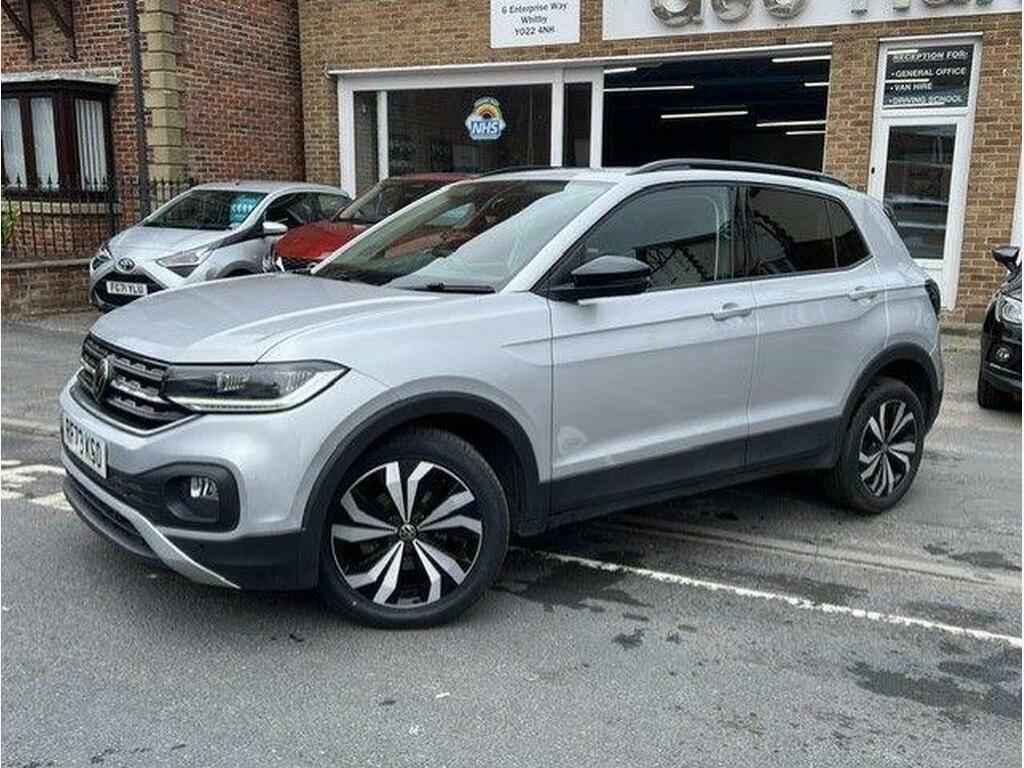 Volkswagen T-Cross 1.0 Tsi Black Edition Euro 6 S S Silver #4