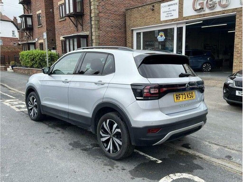 Volkswagen T-Cross 1.0 Tsi Black Edition Euro 6 S S Silver #5