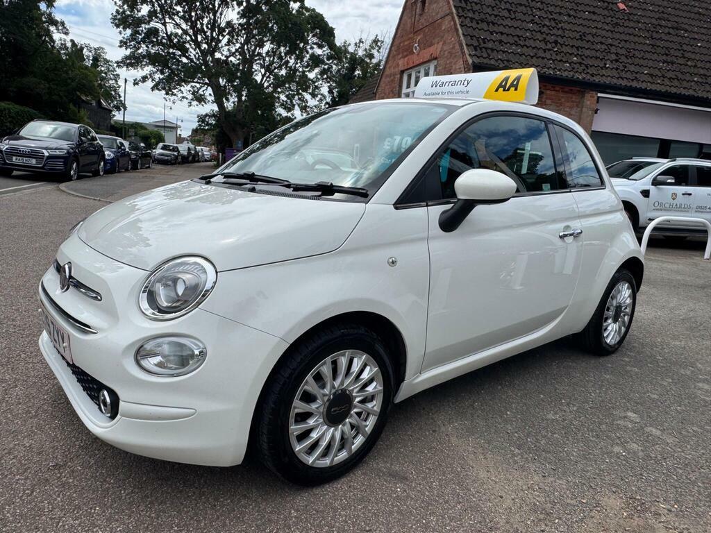 Fiat 500 1.2 Lounge Dualogic Euro 6 S S White #6