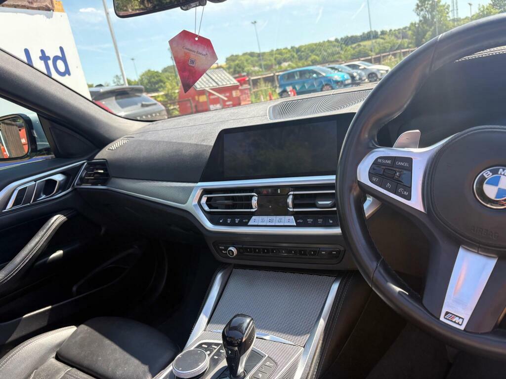 BMW 4 Series 420I M Sport Professional Media Black #23