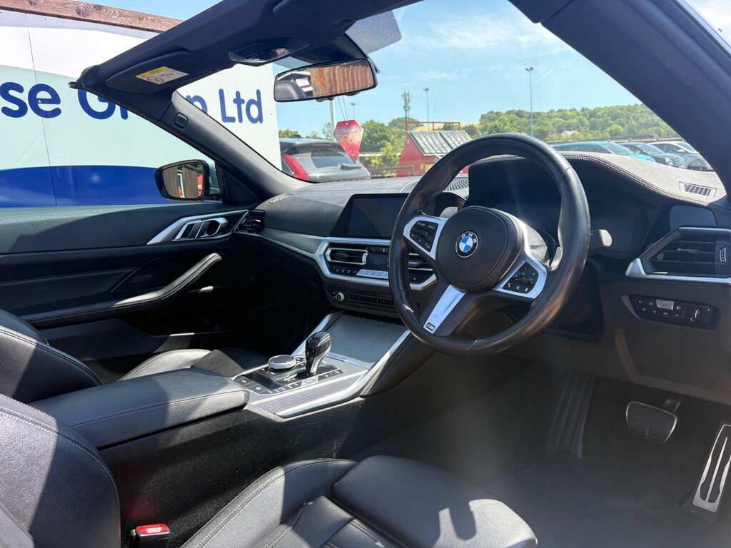 BMW 4 Series 420I M Sport Professional Media Black #21
