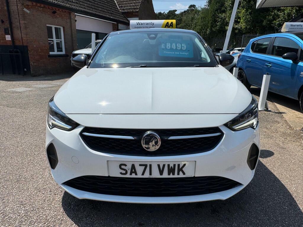 Vauxhall Corsa 1.2 Turbo Griffin Euro 6 S S SA71VWK White #4