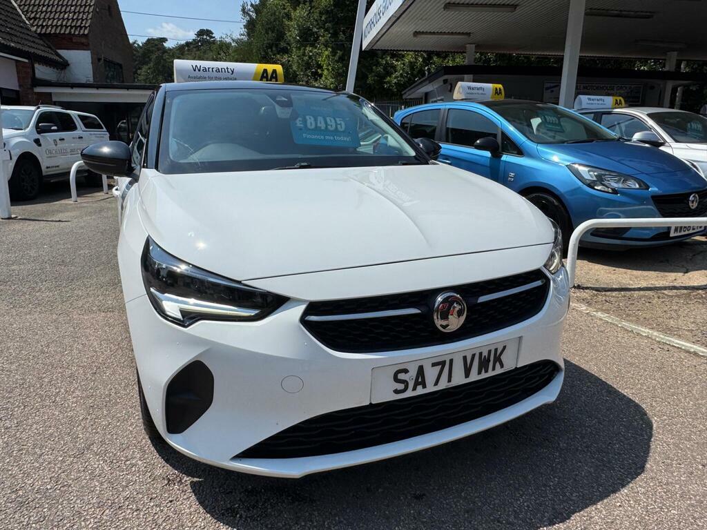 Vauxhall Corsa 1.2 Turbo Griffin Euro 6 S S SA71VWK White #3