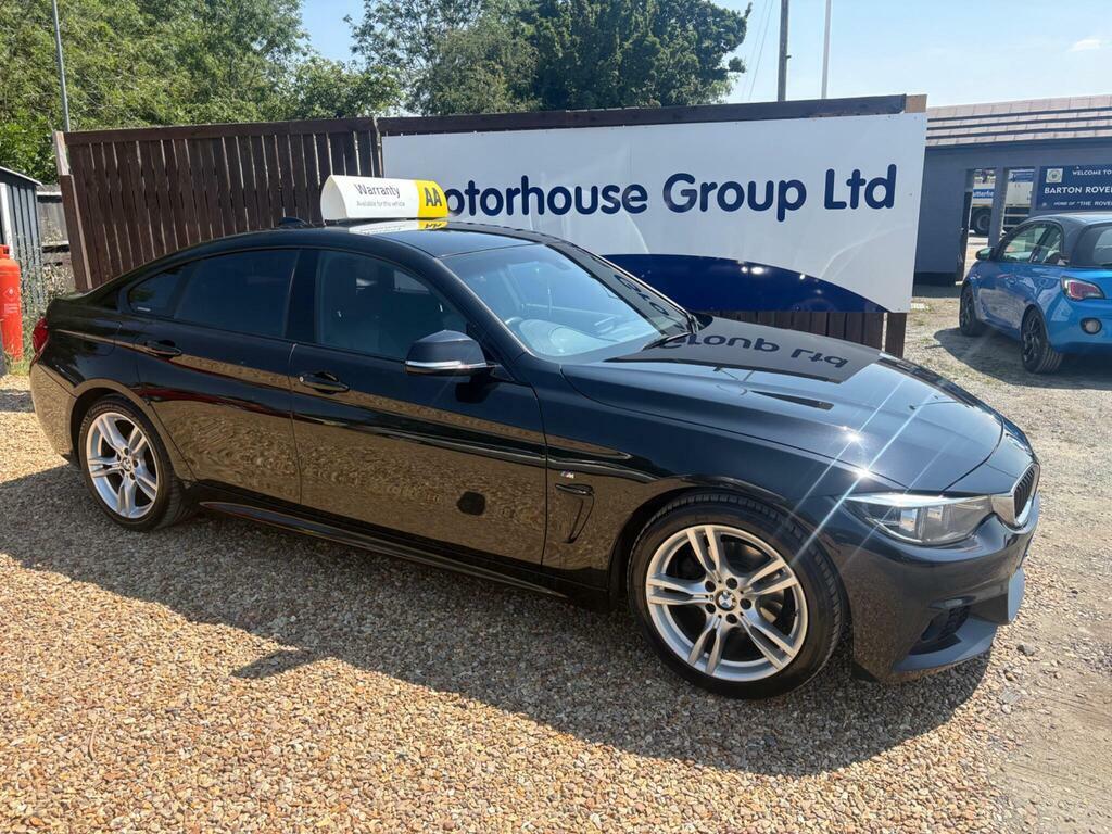 BMW 4 Series Gran Coupe 2.0 420I Gpf M Sport Euro 6 S S Black #6