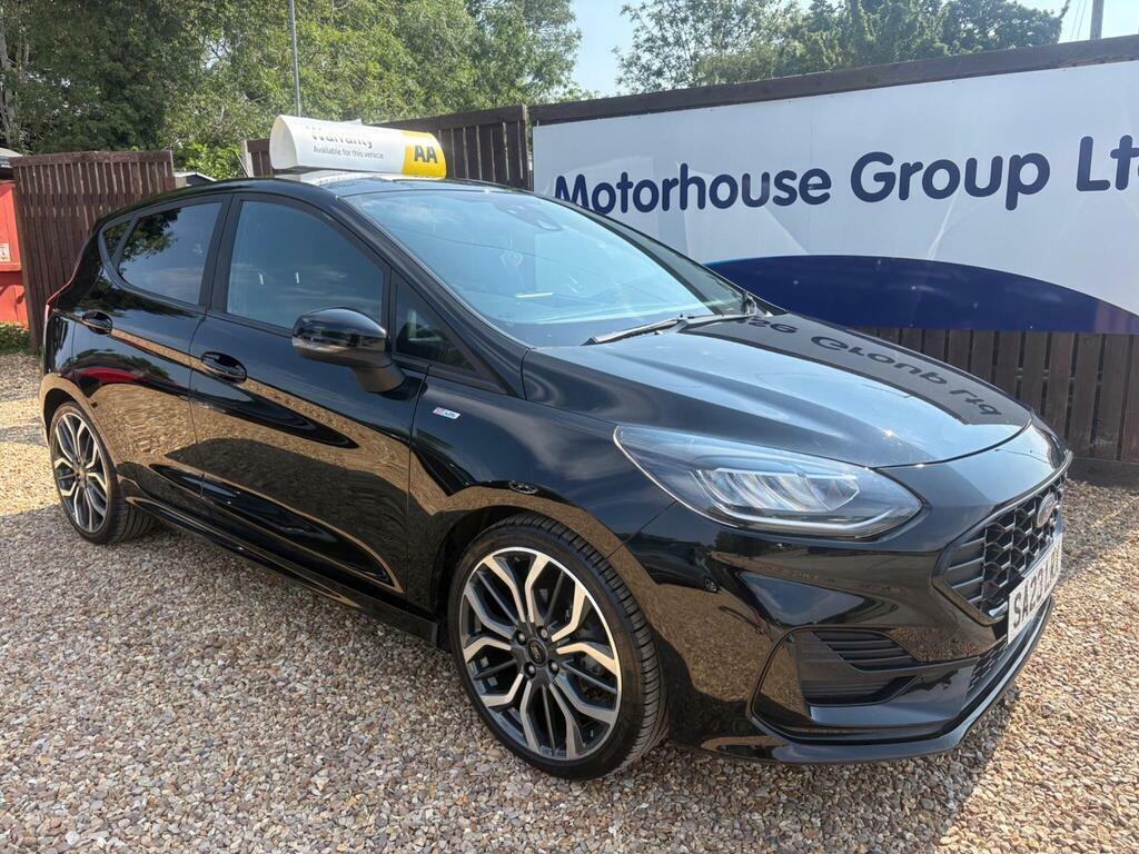 Ford Fiesta 1.0T Ecoboost Mhev St-line X Edition Dct Euro 6 S Black